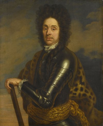 Portrait de Menno Baron van Coehoorn - Caspar Netscher