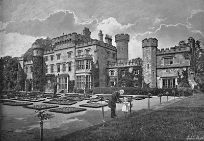 Château de Hawarden, vers 1896 - Catherall and Pritchard