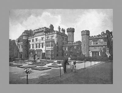 Château de Hawarden, vers 1900 - Catherall and Pritchard