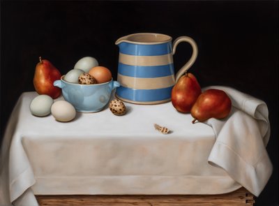 Nature morte avec plume de caille - Catherine Abel