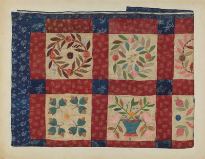 Courtepointe appliquée - Catherine Fowler