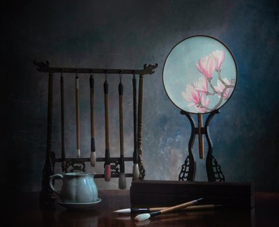 Nature morte au magnolia chinois - Catherine Wang