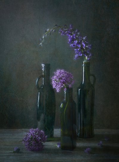 Bouteilles à motifs floraux Moody - Catherine Wang