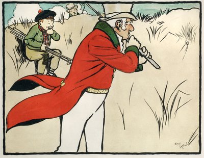 Vieux sports et jeux anglais : Golf - Cecil Charles Windsor Aldin
