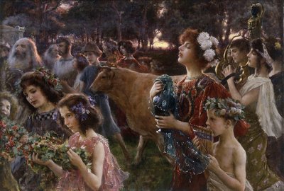 La Procession - Cesare Saccaggi