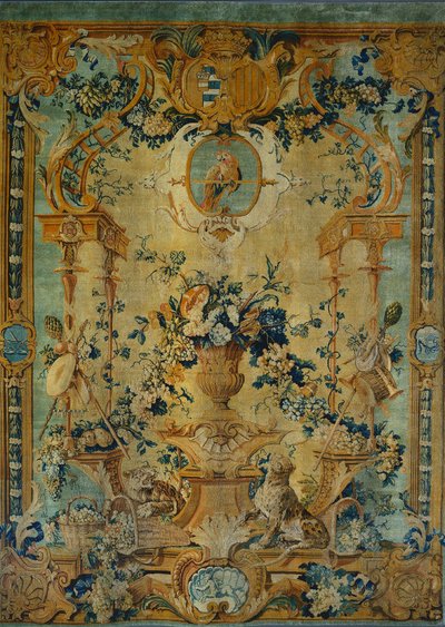 Panneau de Savonnerie : Automne, c. 1717 - Chaillot Workshops Royal Savonnerie Manufactory
