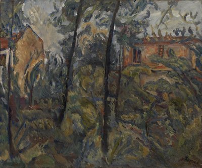 Paysage avec maisons, vers 1918 - Chaim Soutine