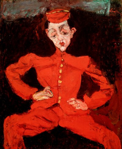 Le Groom. Peinture par Chaïm Soutine - Chaim Soutine