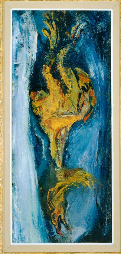 Le coq - a cock ... (peinture sur toile) - Chaim Soutine