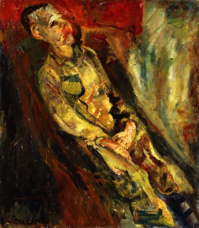 Homme assis - Chaim Soutine