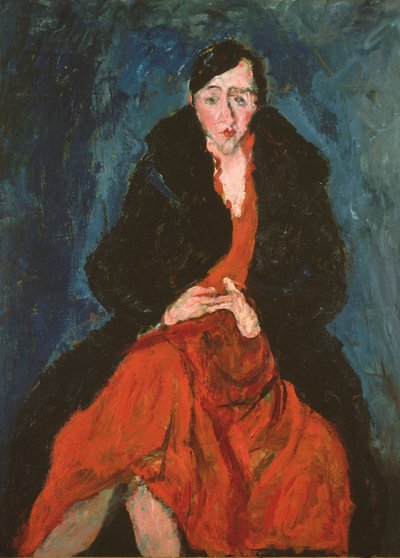Portrait de Madeleine Castaing, c.1929 - Chaim Soutine
