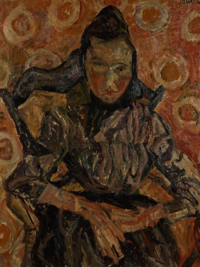 Femme assise dans un fauteuil - Chaim Soutine