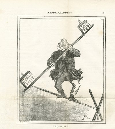 Illustration de Cham (1819-1879) dans Le Charivari - Amédée de Noé