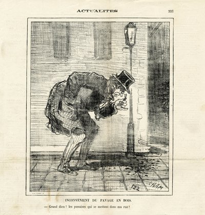 Illustration de Cham dans Le Charivari - Amédée de Noé