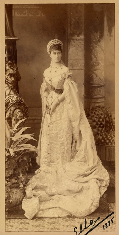 Portrait de la grande-duchesse Elizaveta Fyodorovna (1864-1918), princesse Elisabeth de Hesse - Charles Bergamasco