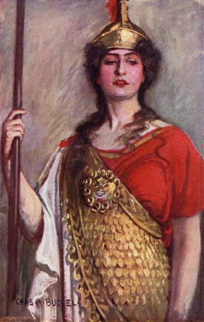 Pallas Athéna, Mlle Constance Collier - Charles A. Buchel