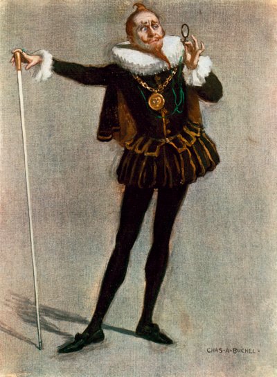 La Nuit des Rois : Malvolio, M. Tree - Charles A. Buchel