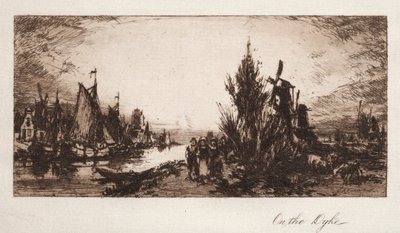 Sur la digue, 1885 - Charles A. Vanderhoof