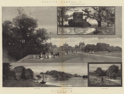 Maisons anglaises, Blenheim - Charles Auguste Loye