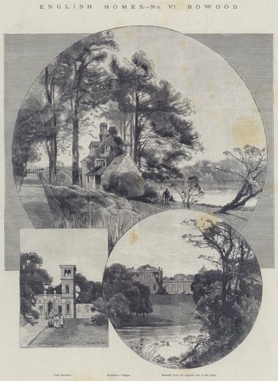 Maisons anglaises, Bowood - Charles Auguste Loye