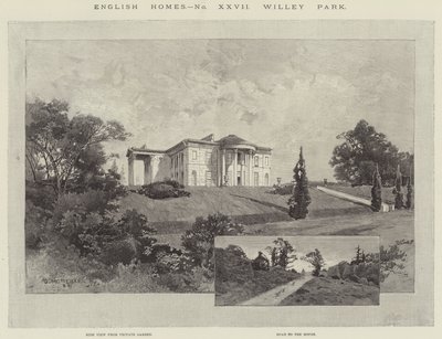 Maisons anglaises, Willey Park - Charles Auguste Loye