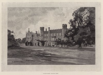 Maisons Anglaises, Wycombe Abbey - Charles Auguste Loye