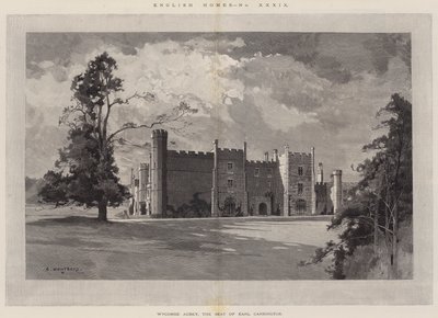 Maisons anglaises, Wycombe Abbey, la résidence du comte Carrington - Charles Auguste Loye