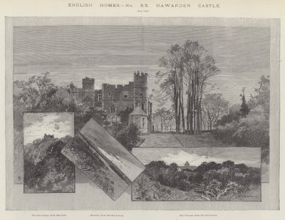 Château de Hawarden - Charles Auguste Loye