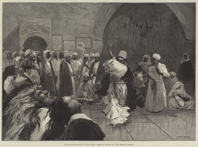 Derviches hurlants au vieux Caire - Charles Auguste Loye