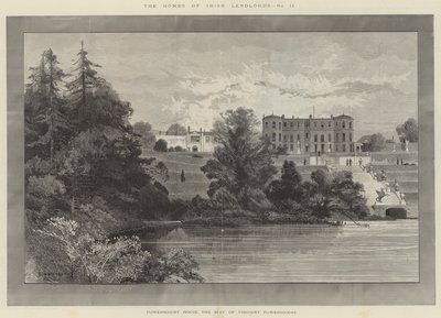 Maison de Powerscourt, siège de Viscount Powerscourt - Charles Auguste Loye