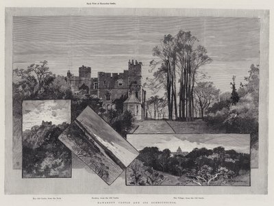 La vie de William Ewart Gladstone, Château de Hawarden et ses environs - Charles Auguste Loye