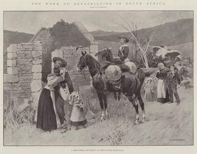 Le travail de rapatriement en Afrique du Sud - Charles Auguste Loye