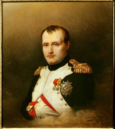 Portrait de Napoléon Ier (1769-1821) décorant la Couronne de Fer et la Légion d