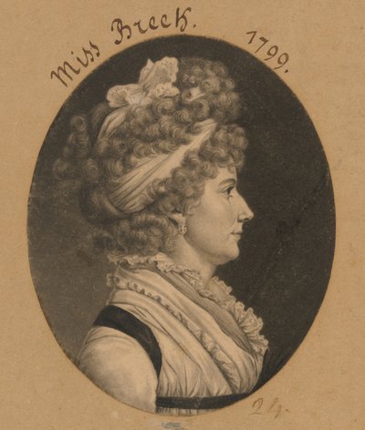 Hannah Breck - Charles Balthazar Julien Févret de Saint-Mémin