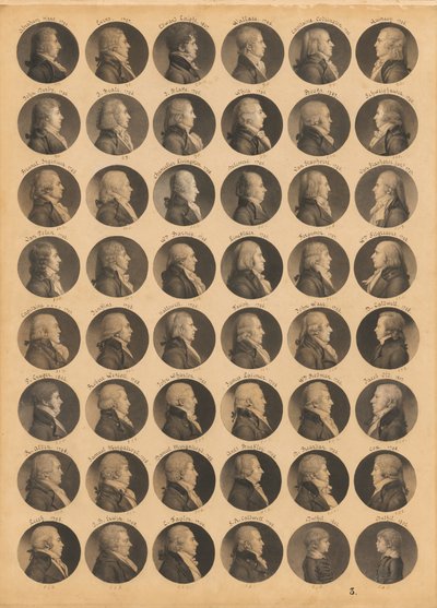 Saint-Mémin Folio 3 - Charles Balthazar Julien Févret de Saint-Mémin