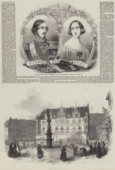 La visite de Sa Majesté en Allemagne - Charles Baugniet