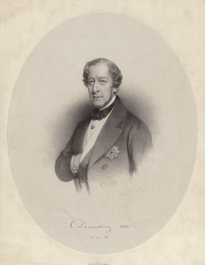 William George Spencer Cavendish, 6e duc de Devonshire - Charles Baugniet