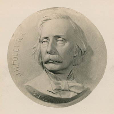 Sculpture en relief du sculpteur John Henry Foley - Charles Bell Birch