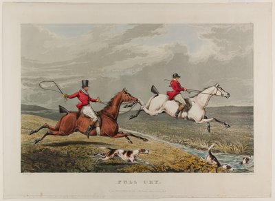 Pleine course, de la chasse au renard - Charles Bentley