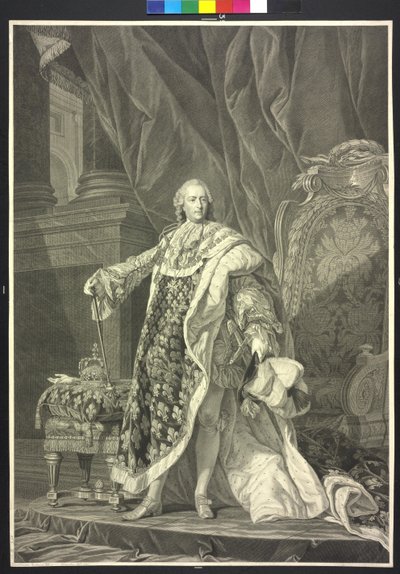 Roi de France Louis XV - Charles Clément Bervic