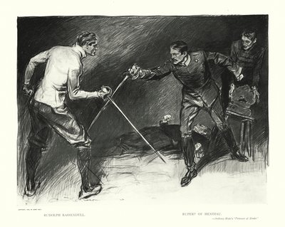 Rudolph Rassendyll, Rupert de Hentzau - Charles Dana Gibson