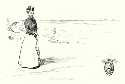 La Fille qui Aimait un Marin - Charles Dana Gibson