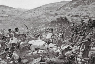 Seti Ier en Syrie, XIXe dynastie - Charles Daniel Ward