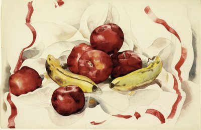 Nature morte avec pommes et bananes - Charles Demuth