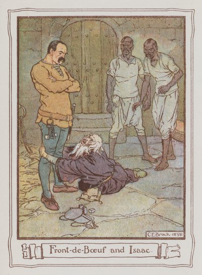Illustration pour Ivanhoé de Sir Walter Scott - Charles Edmund Brock