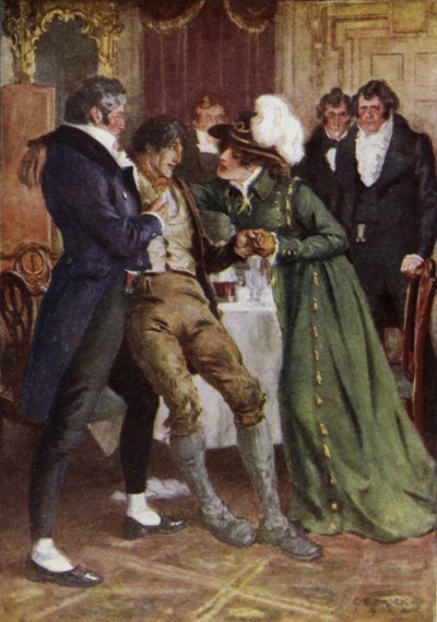Illustration pour The Broad Highway a Romance of Kent - Charles Edmund Brock