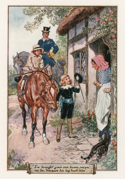 Le Petit Lord Fauntleroy par Frances Hodgson Burnett - Charles Edmund Brock