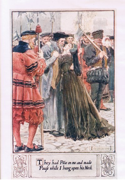 Ils ont eu pitié de moi et ont fait une pause pendant que je pendais à son cou - Charles Edmund Brock