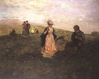 Une promenade à la campagne - Charles Edward Conder