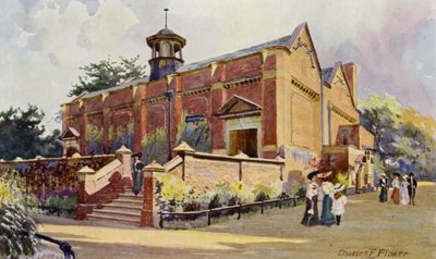 Zoo de Londres : Maison des singes - Charles Edwin Flower